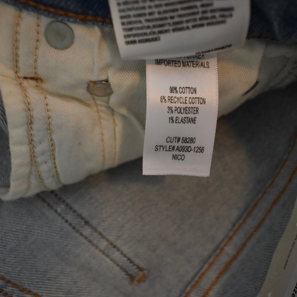 AGOLDE Nico High Rise Stretch Slim Ankle Skinny Jeans in Embark - Picture 7 of 16